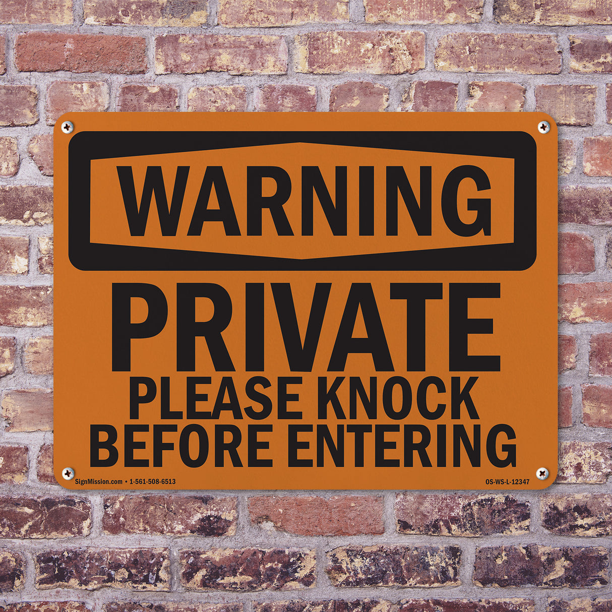 Private Please Knock Before Entering