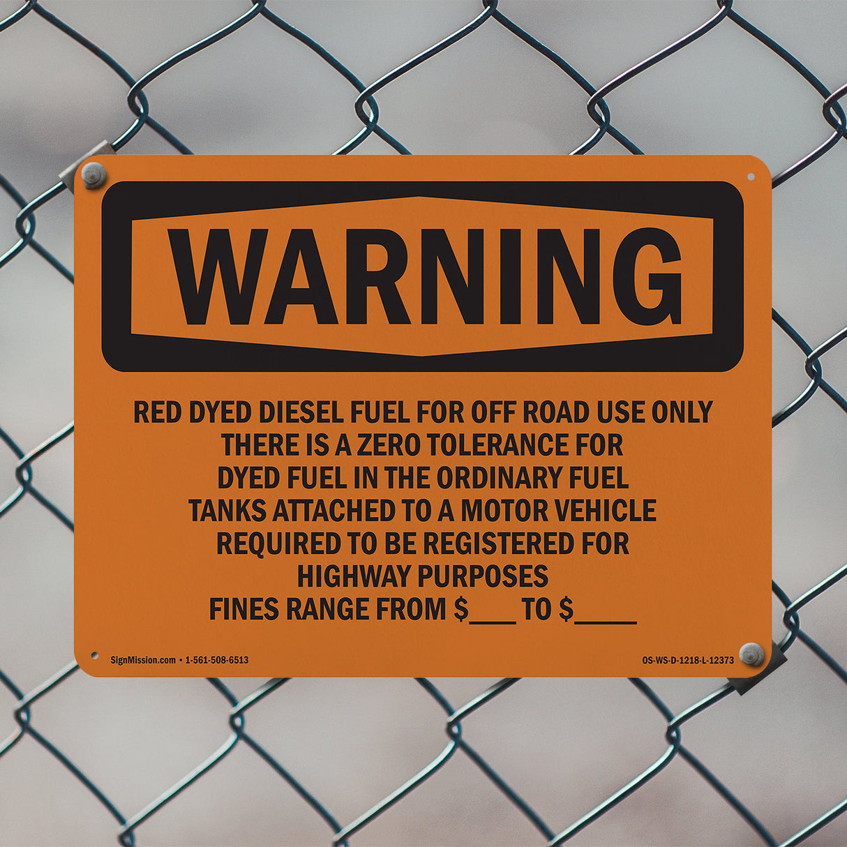 Red Dyed Diesel Fuel For Off Road