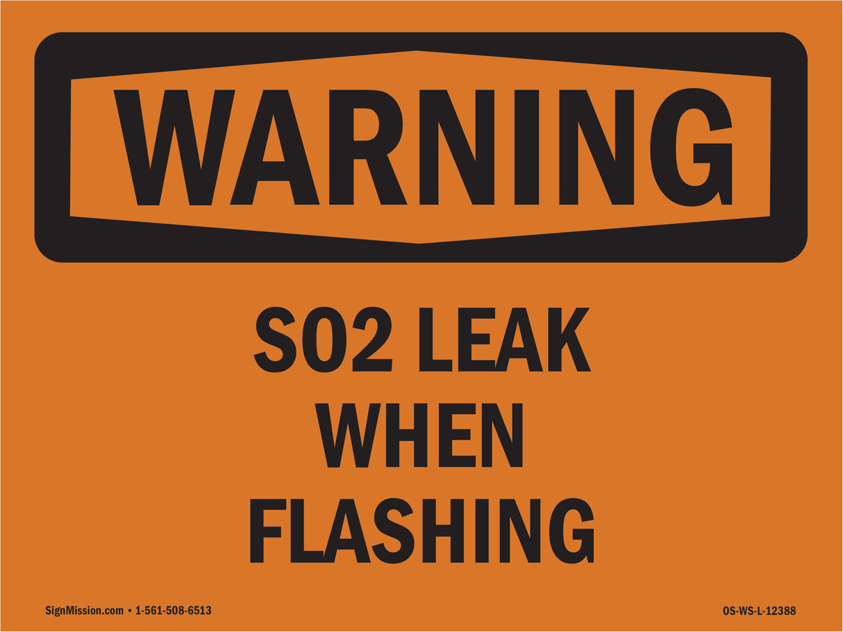 S02 Leak When Flashing