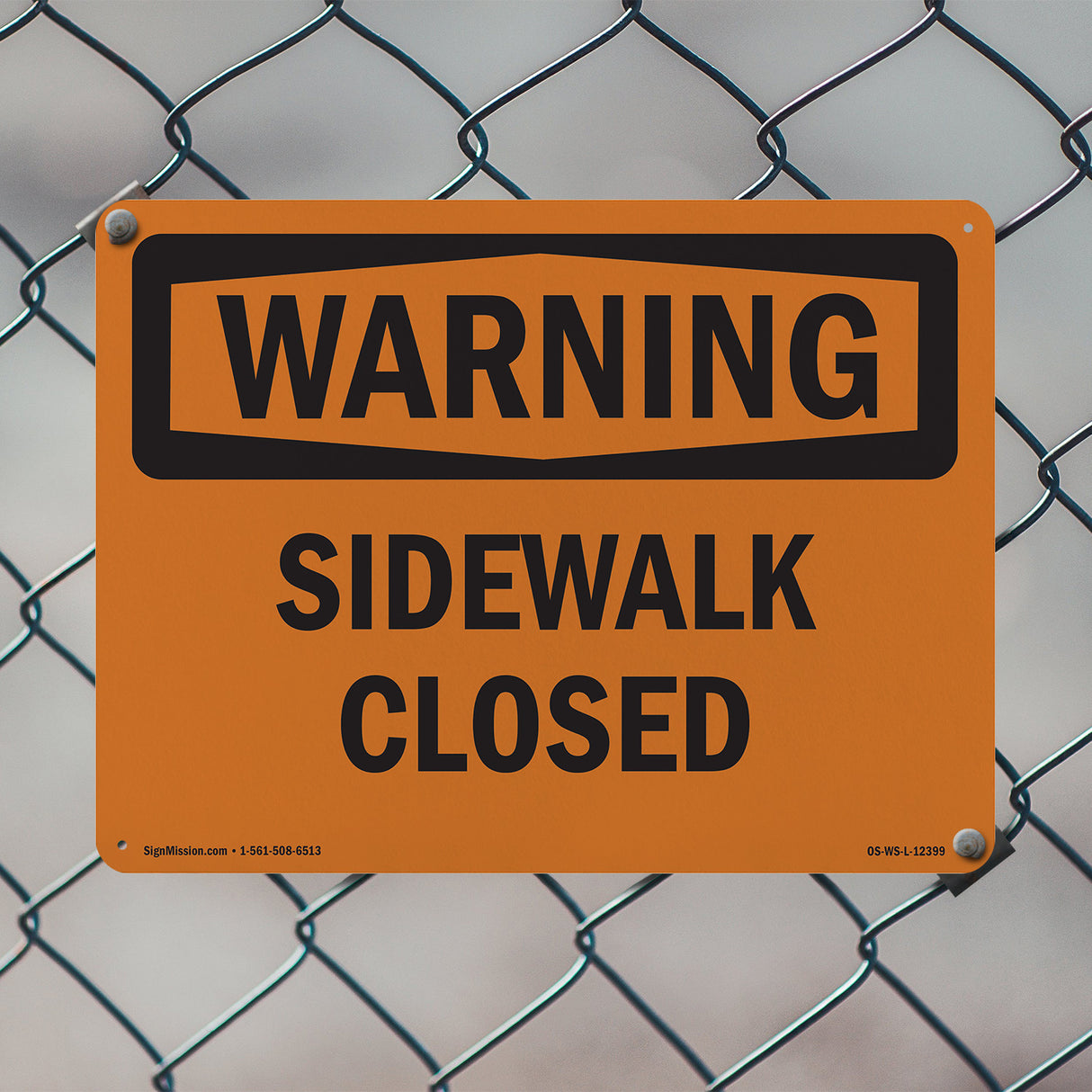 Sidewalk Closed
