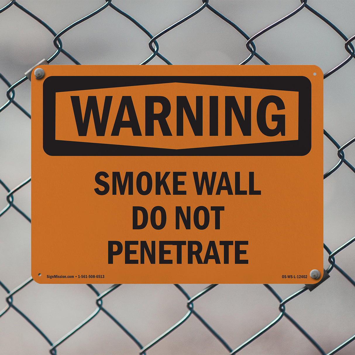Smoke Wall Do Not Penetrate