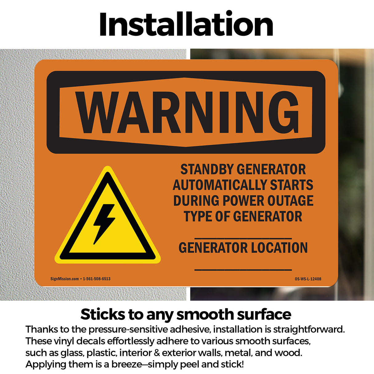 Standby Generator Automatically With Symbol