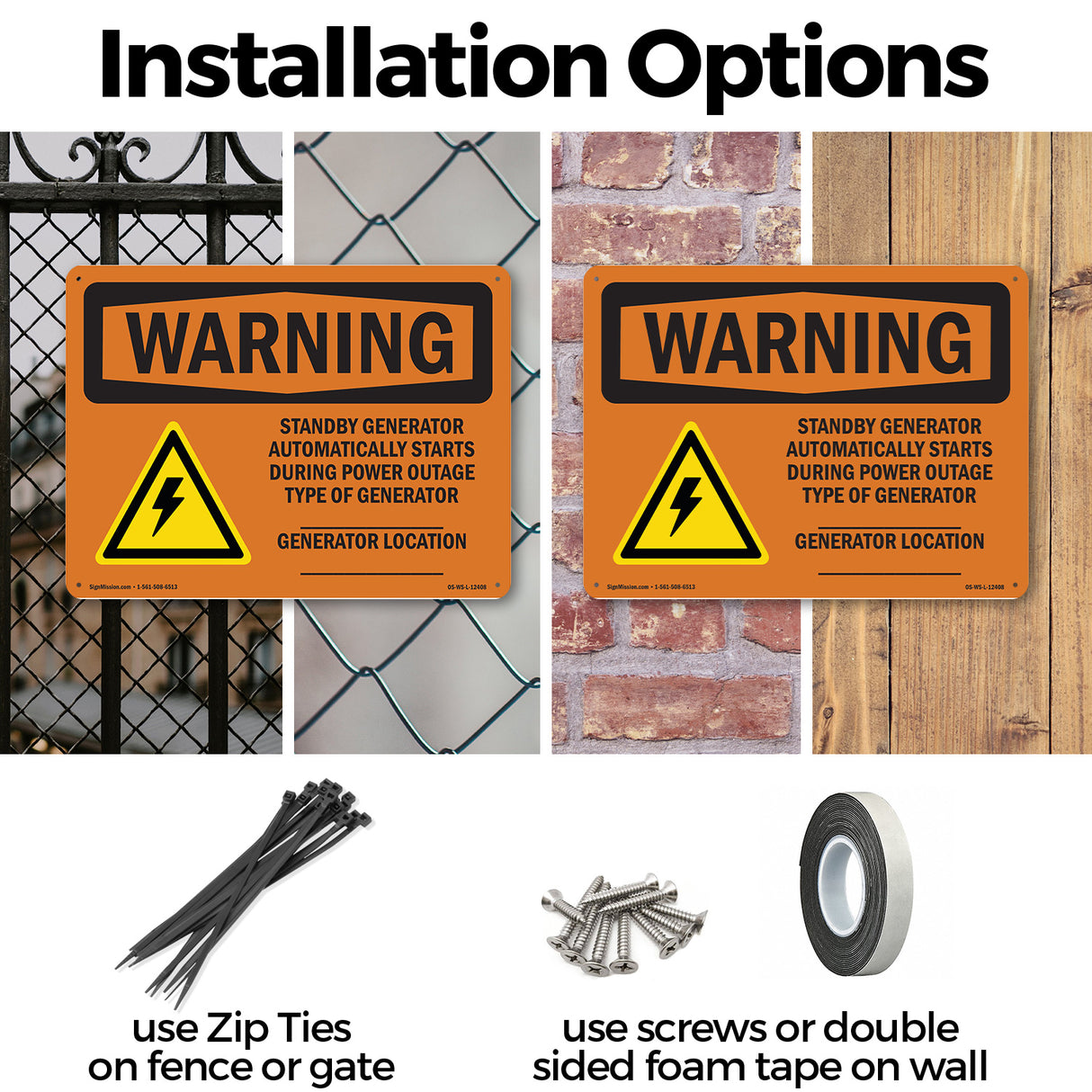 Standby Generator Automatically With Symbol