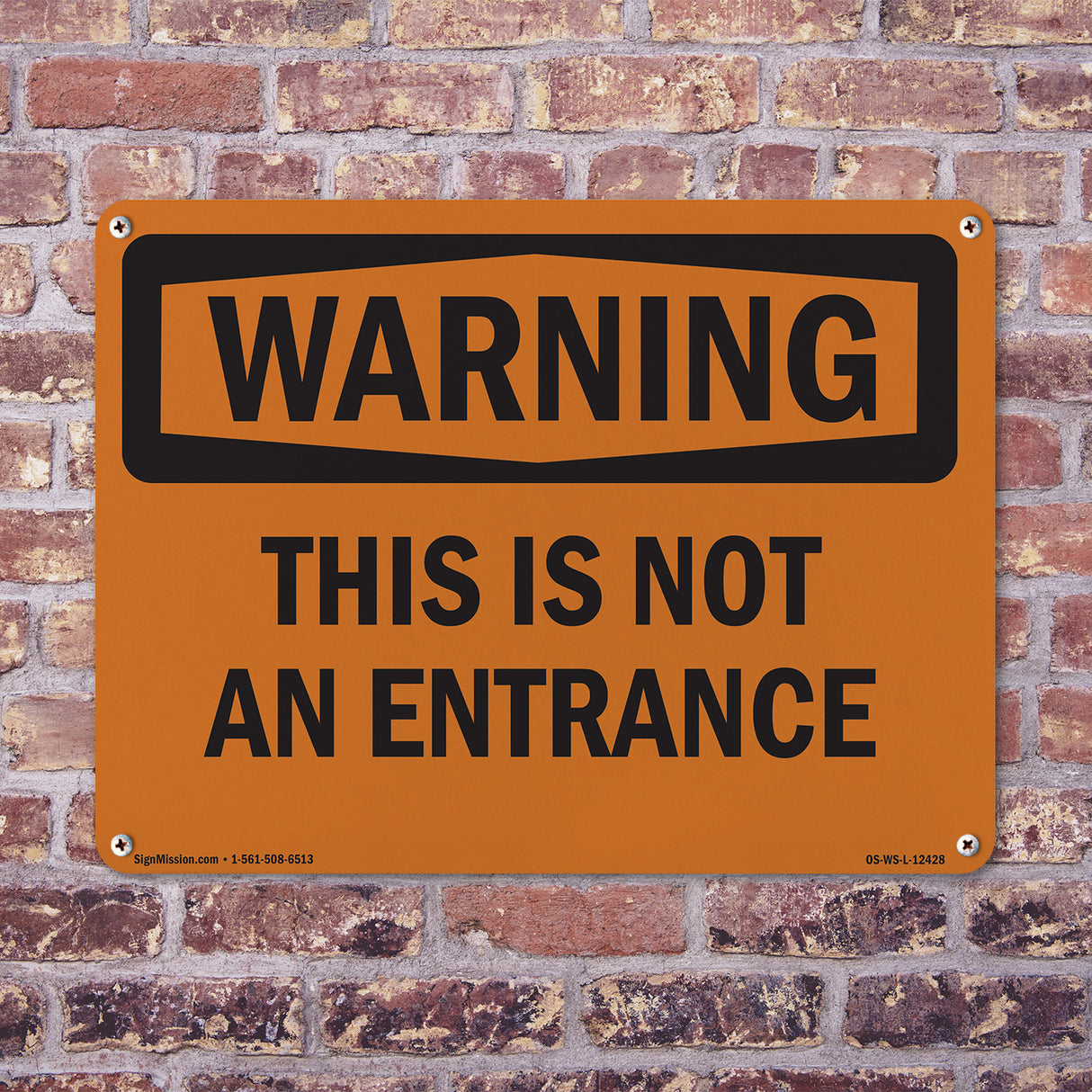 This Is Not An Entrance
