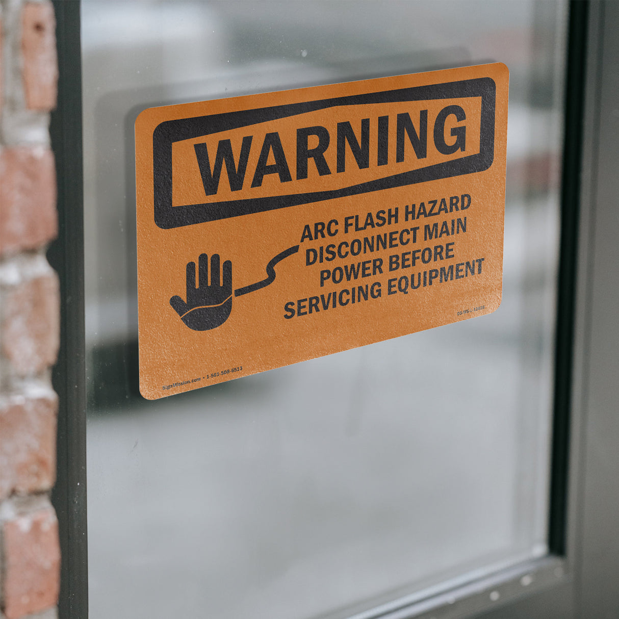 Arc Flash Hazard Disconnect Main Power