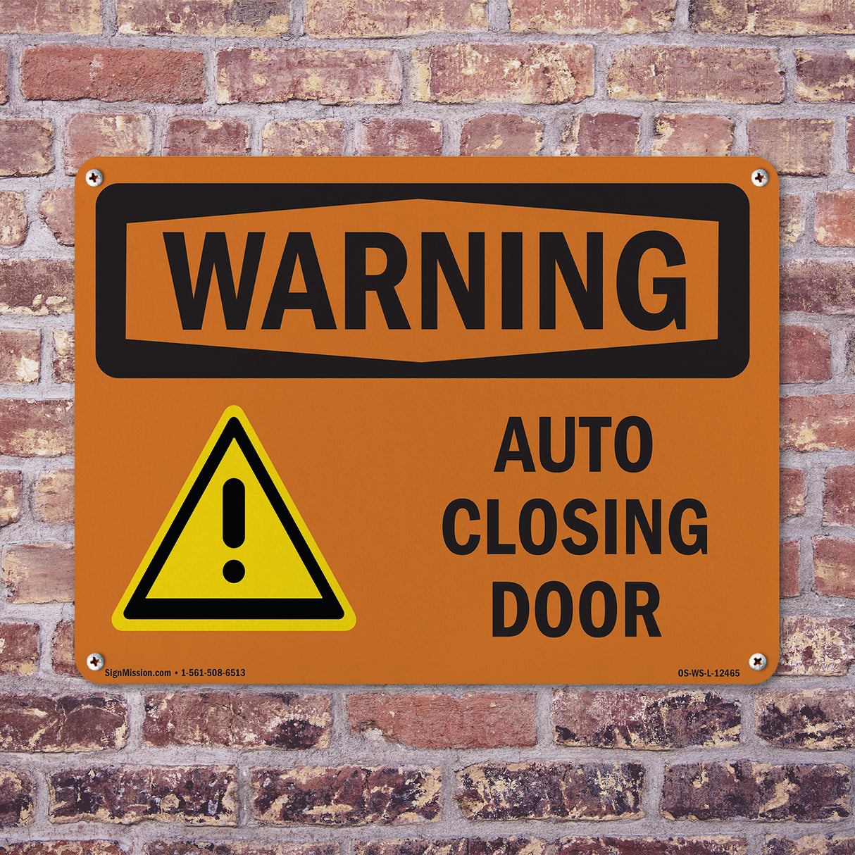 Auto Closing Door