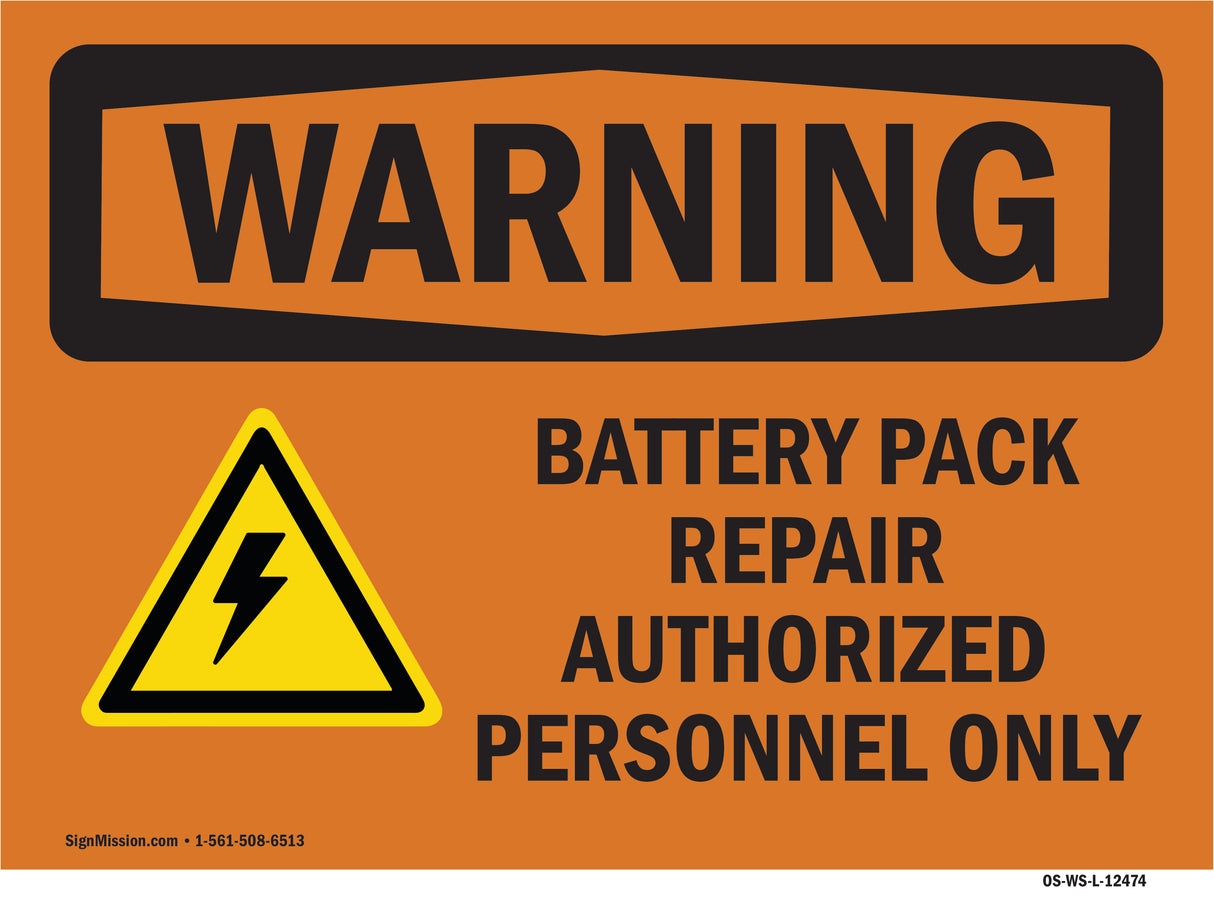 Battery Pack Repair With Symbol