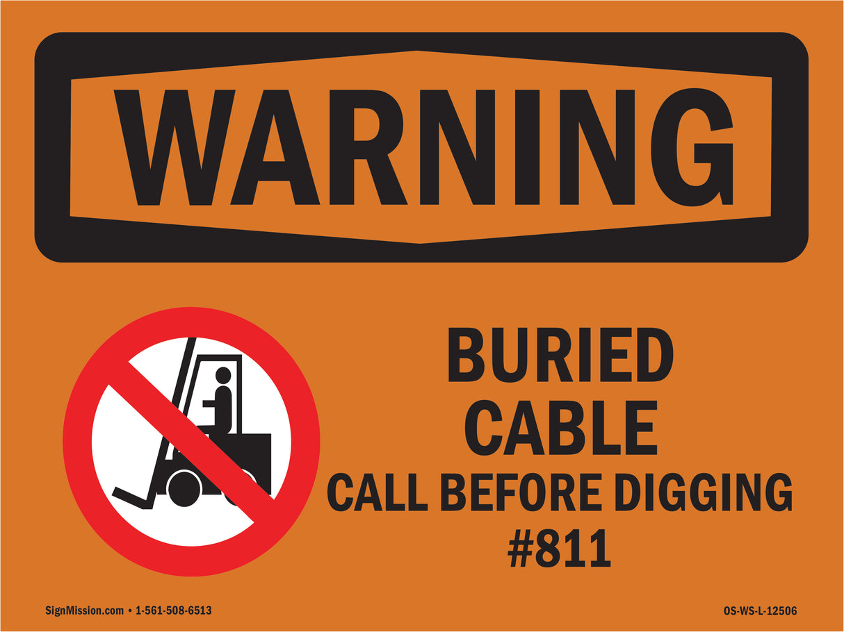 Buried Cable Call Before Digging #811