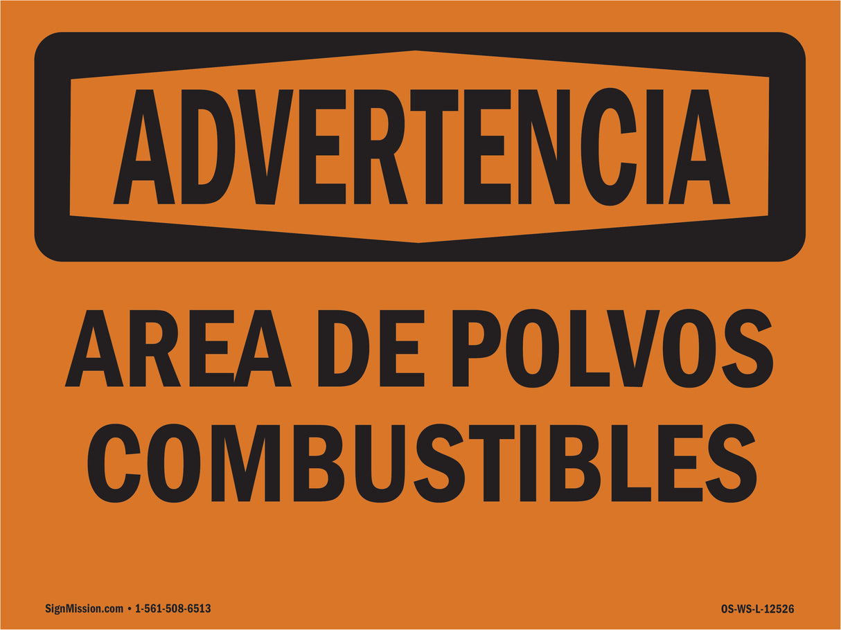 Combustible Dust Area