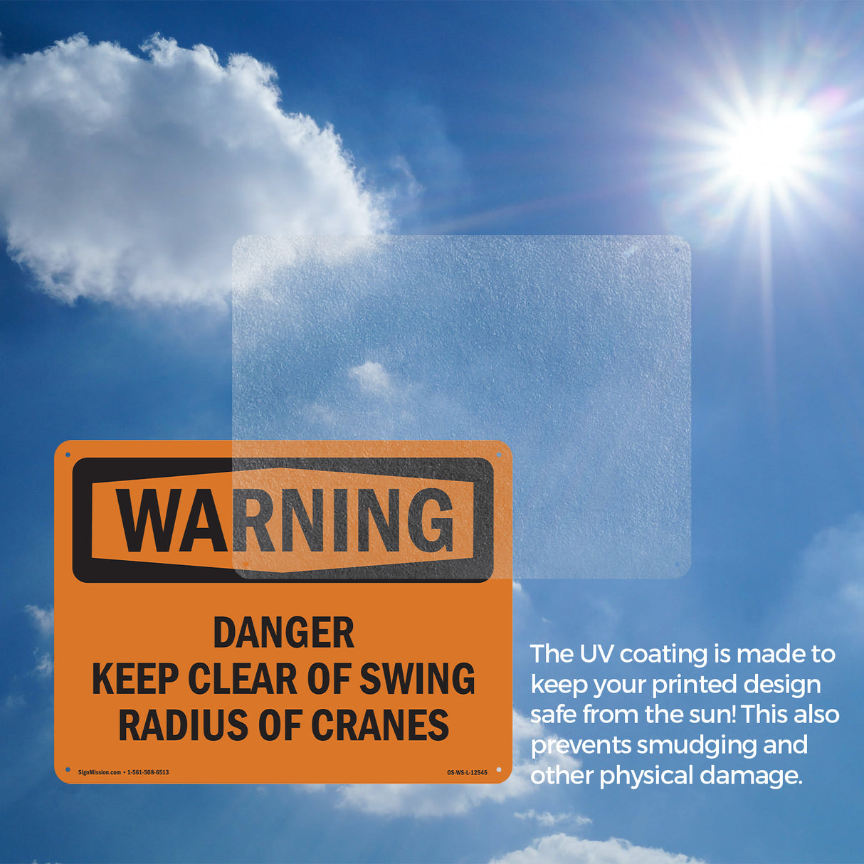 Danger Keep Clear Of Swing Radius