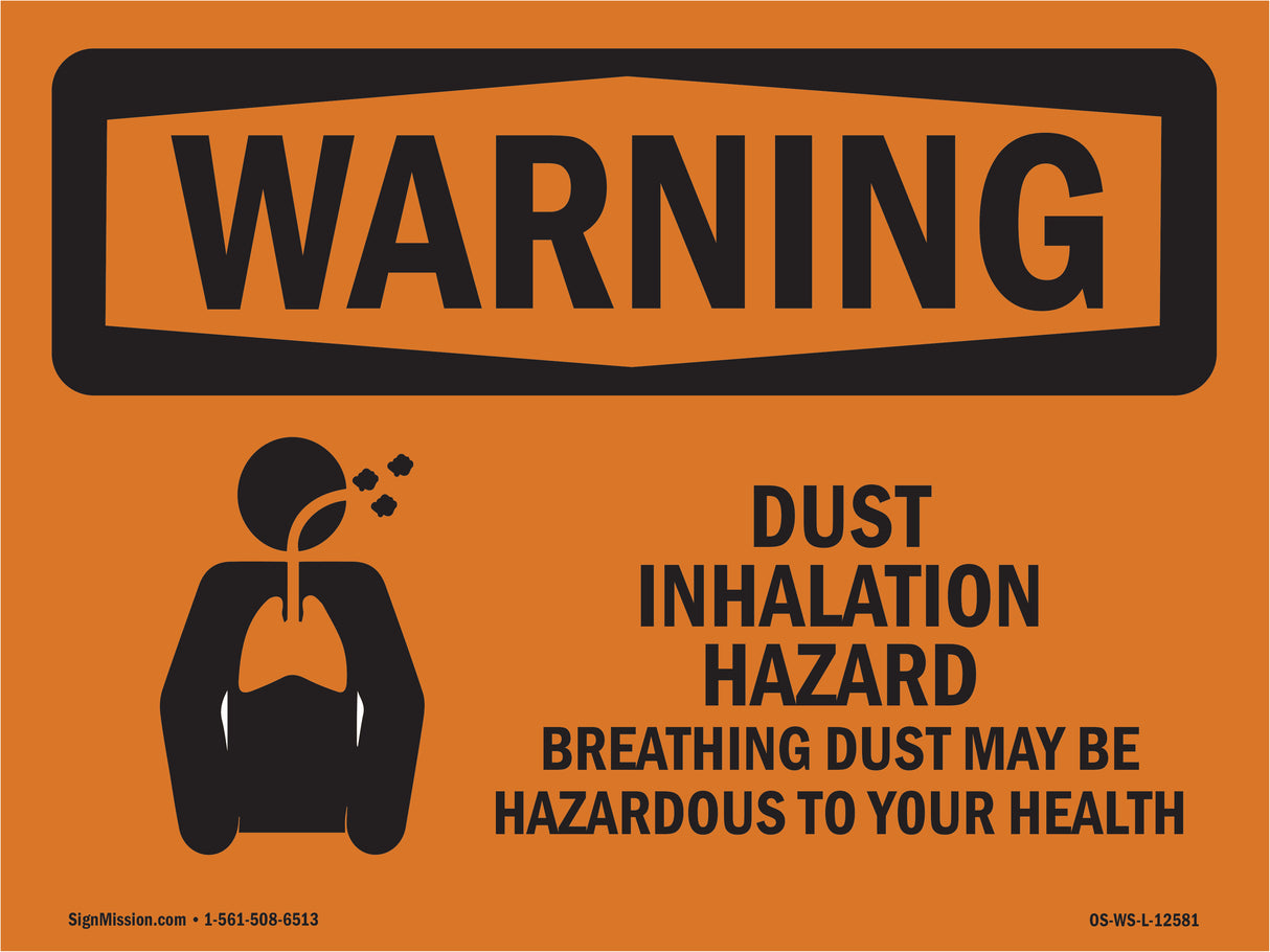 Dust Inhalation Hazard