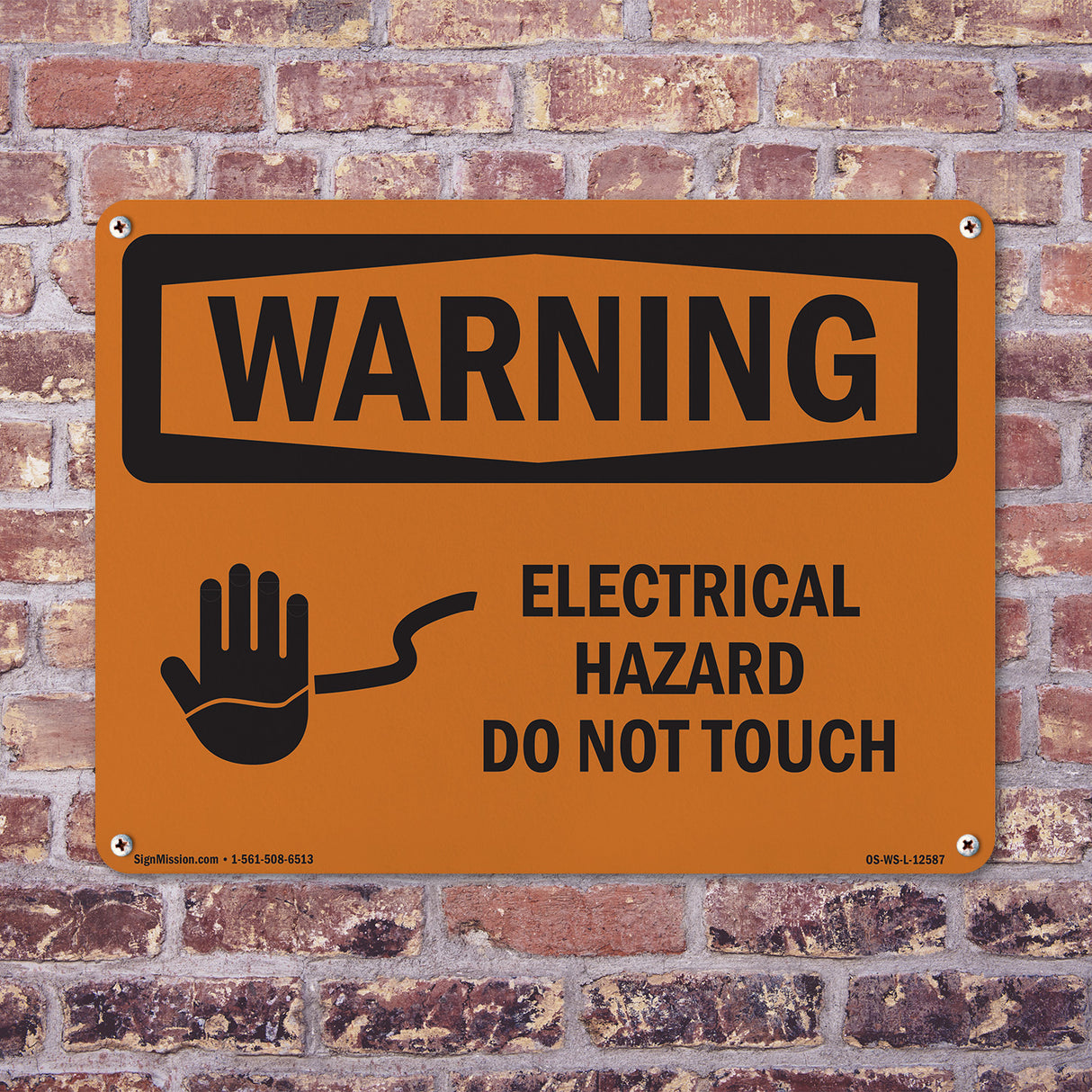 Electrical Hazard Do Not Touch