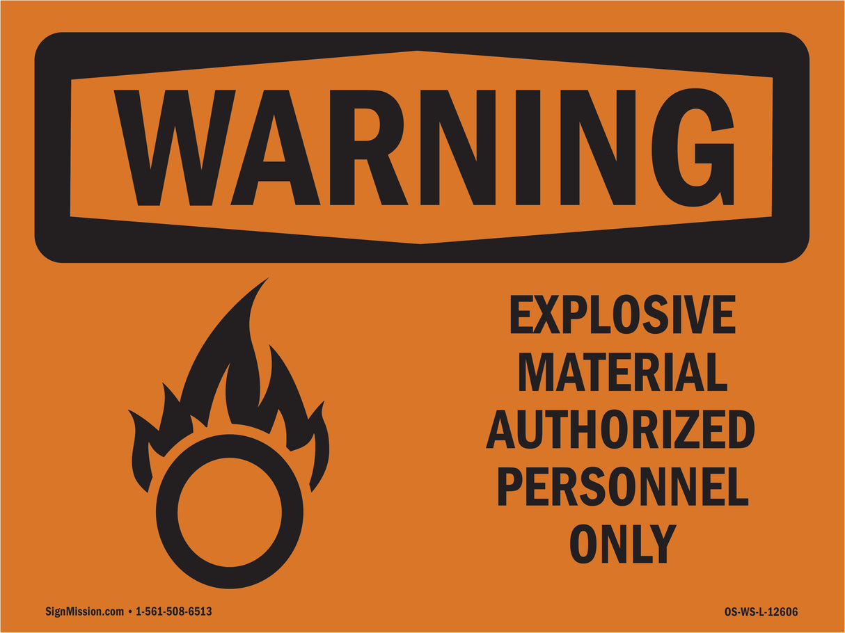 Explosive Material Bilingual