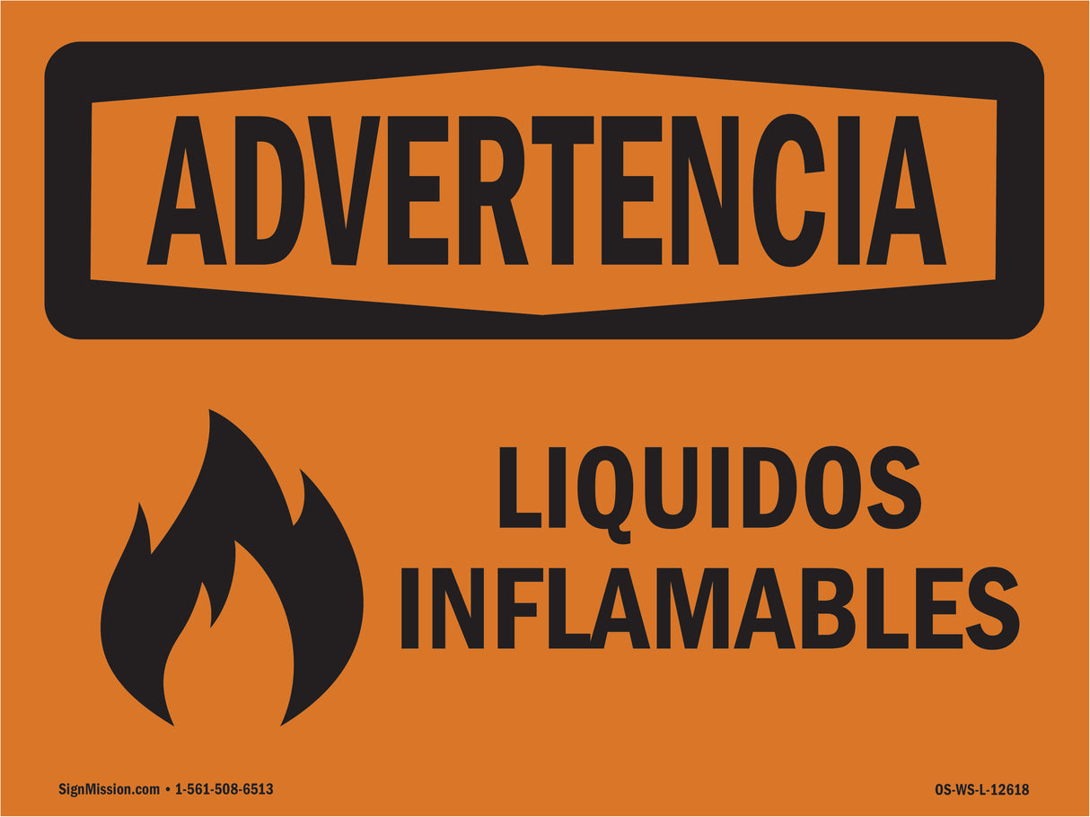 Flammable Liquids Bilingual