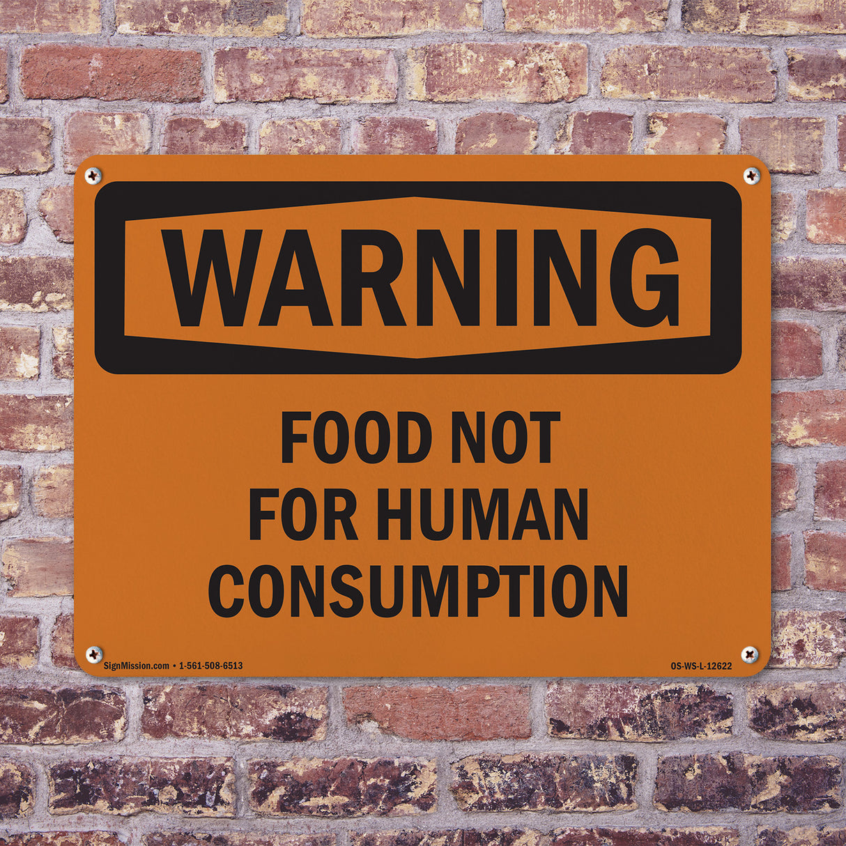 Food Not For Human Consumption