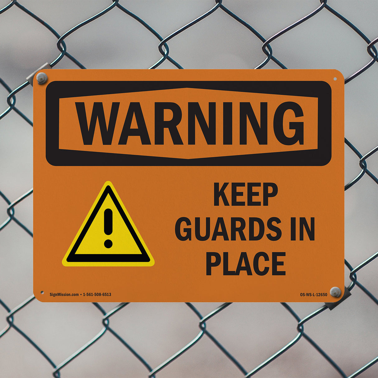 Keep Guards In Place Bilingual
