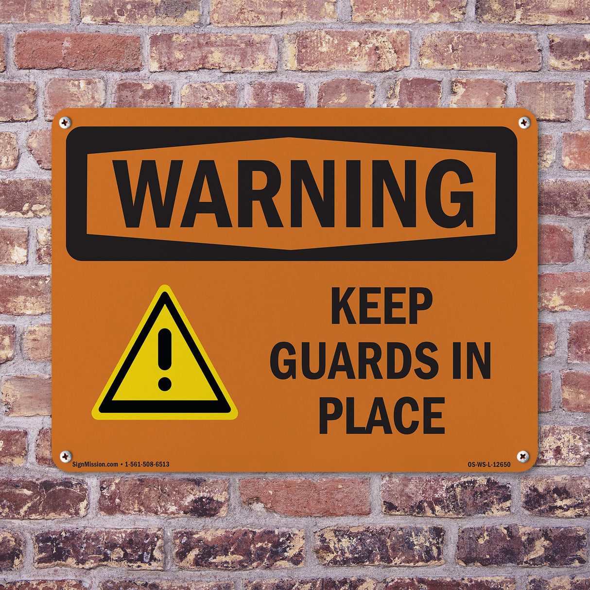 Keep Guards In Place Bilingual