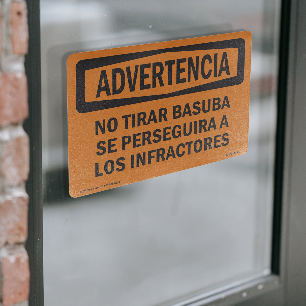 No Dumping Violators Prosecuted Spanish