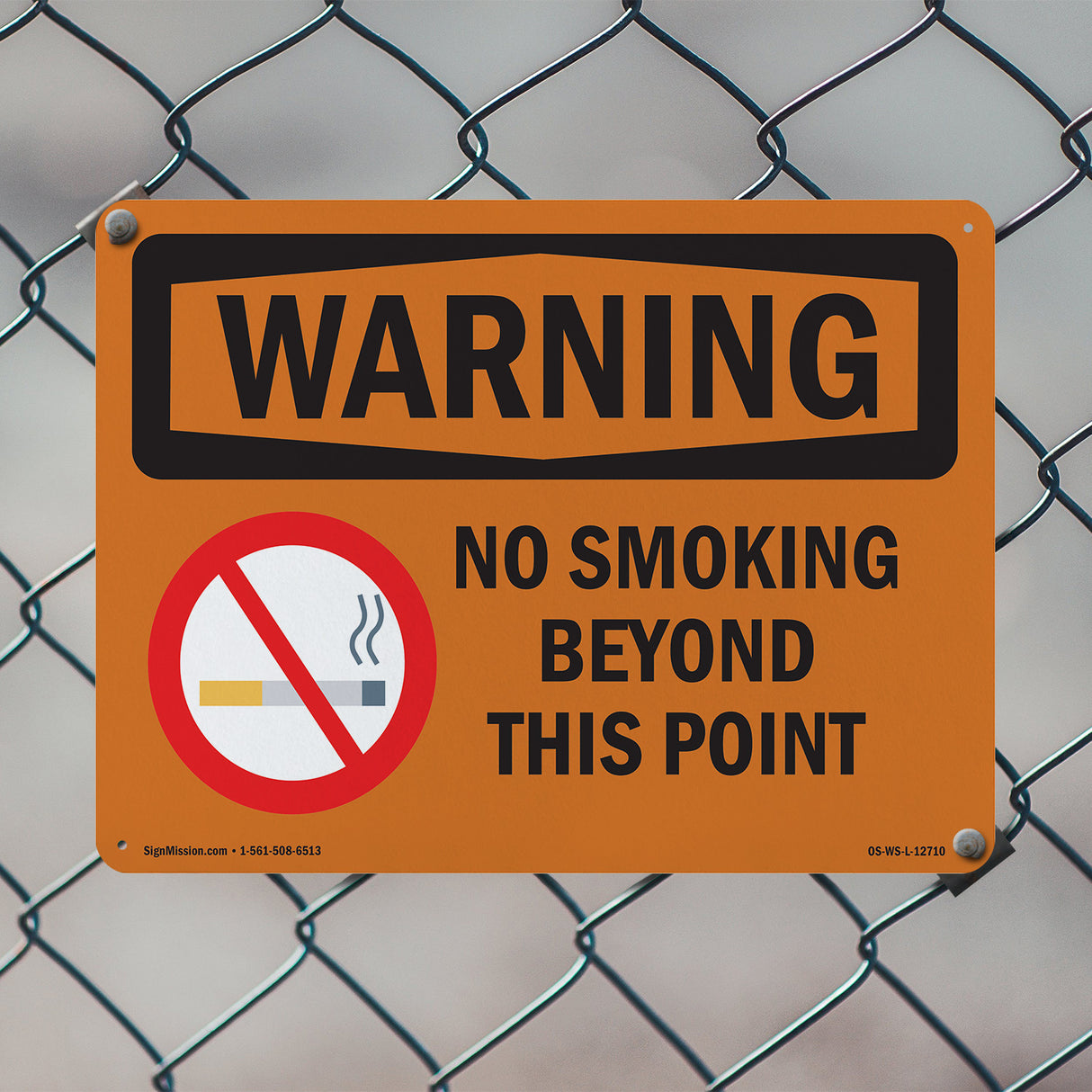 No Smoking Beyond This Point