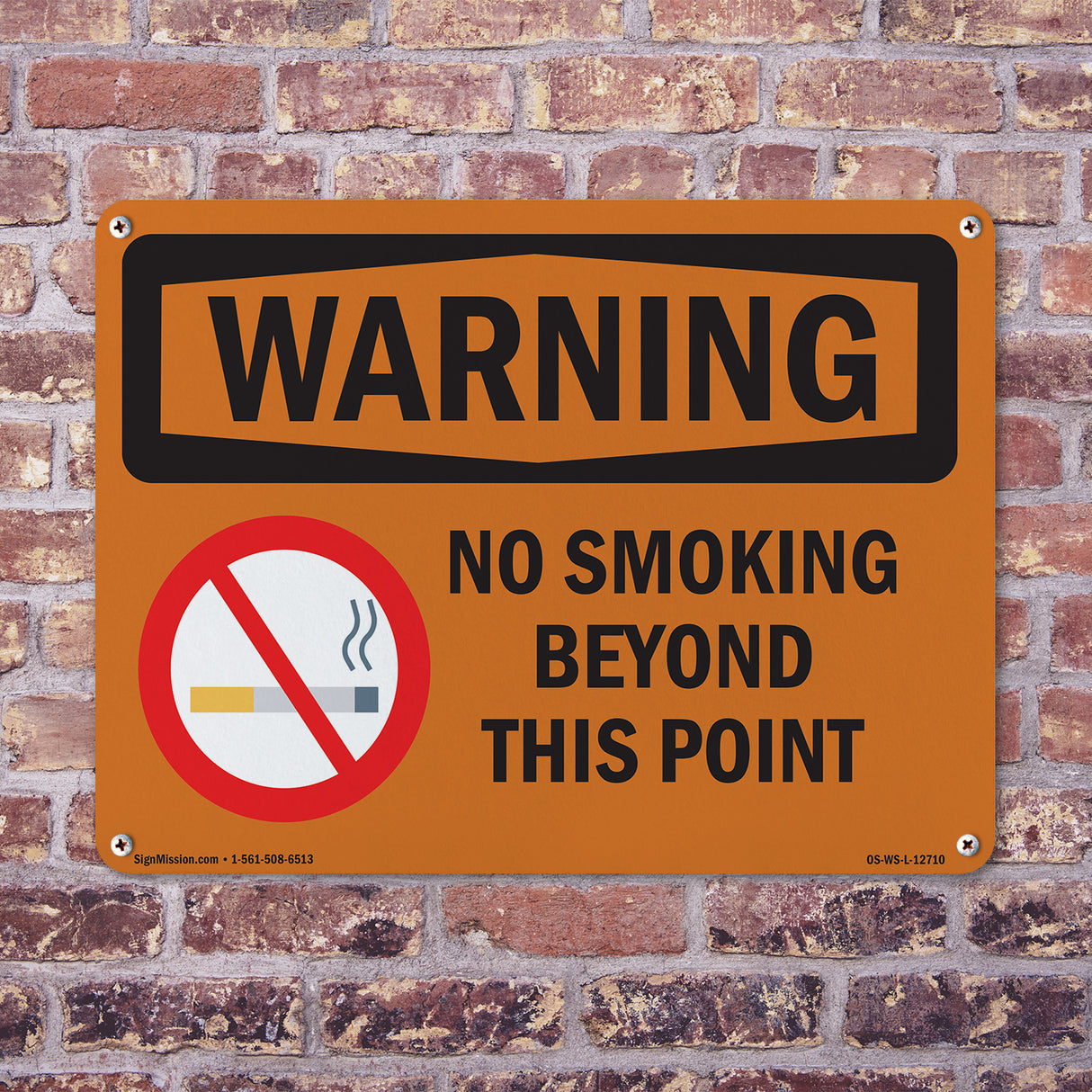 No Smoking Beyond This Point