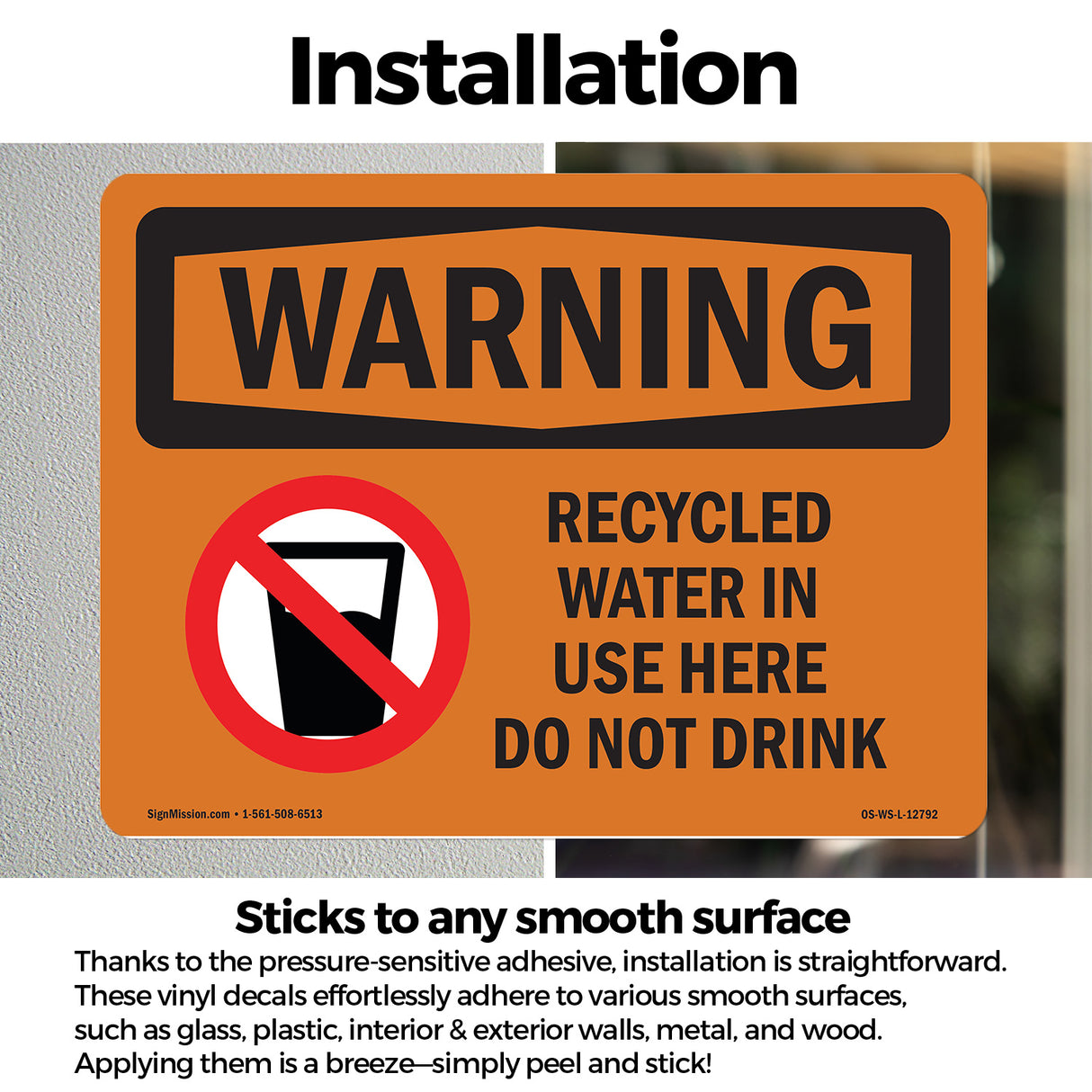 Recycled Water In Use Here Do Not Drink