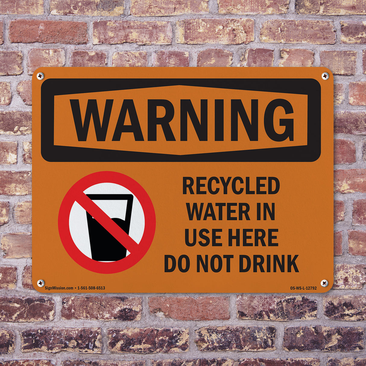 Recycled Water In Use Here Do Not Drink