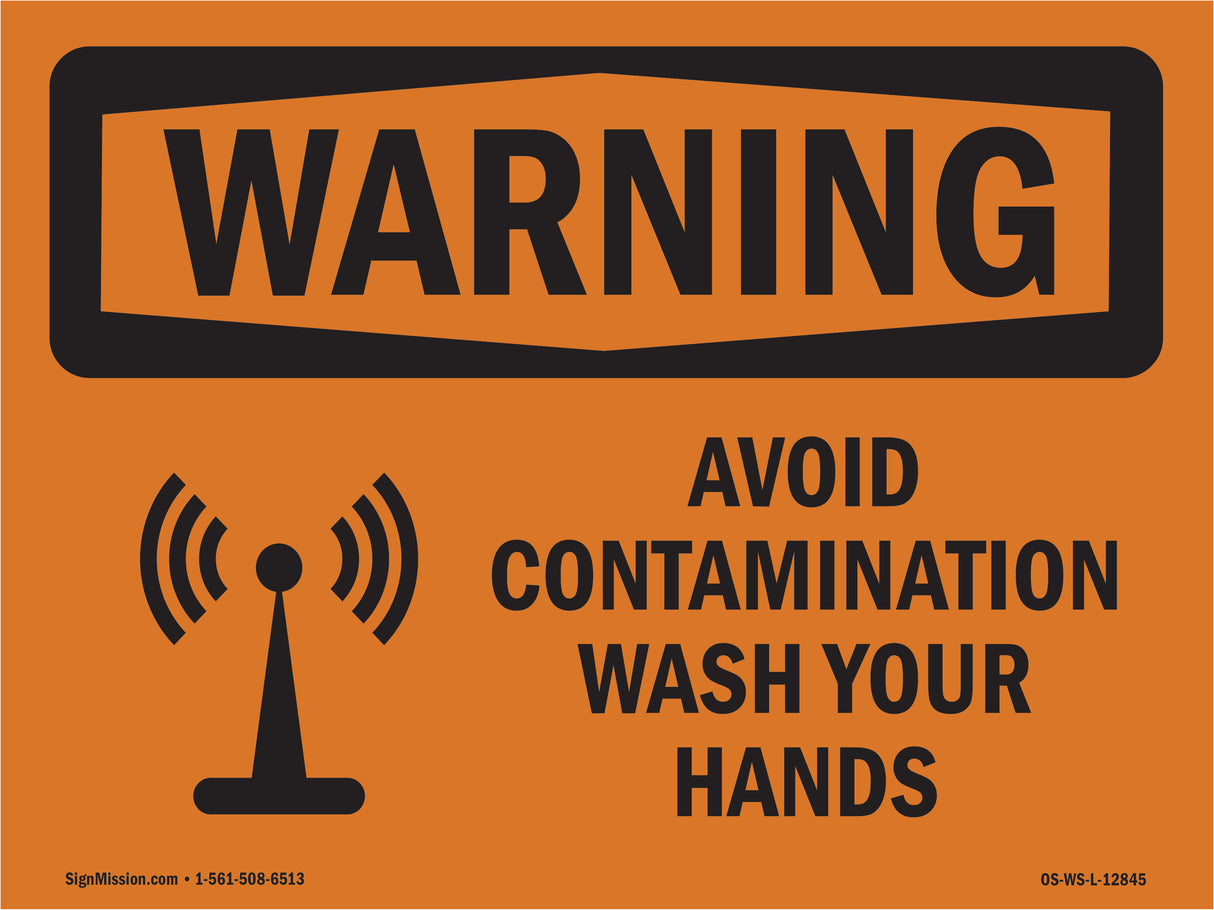 Symbol Only - Radio Frequency Hazard