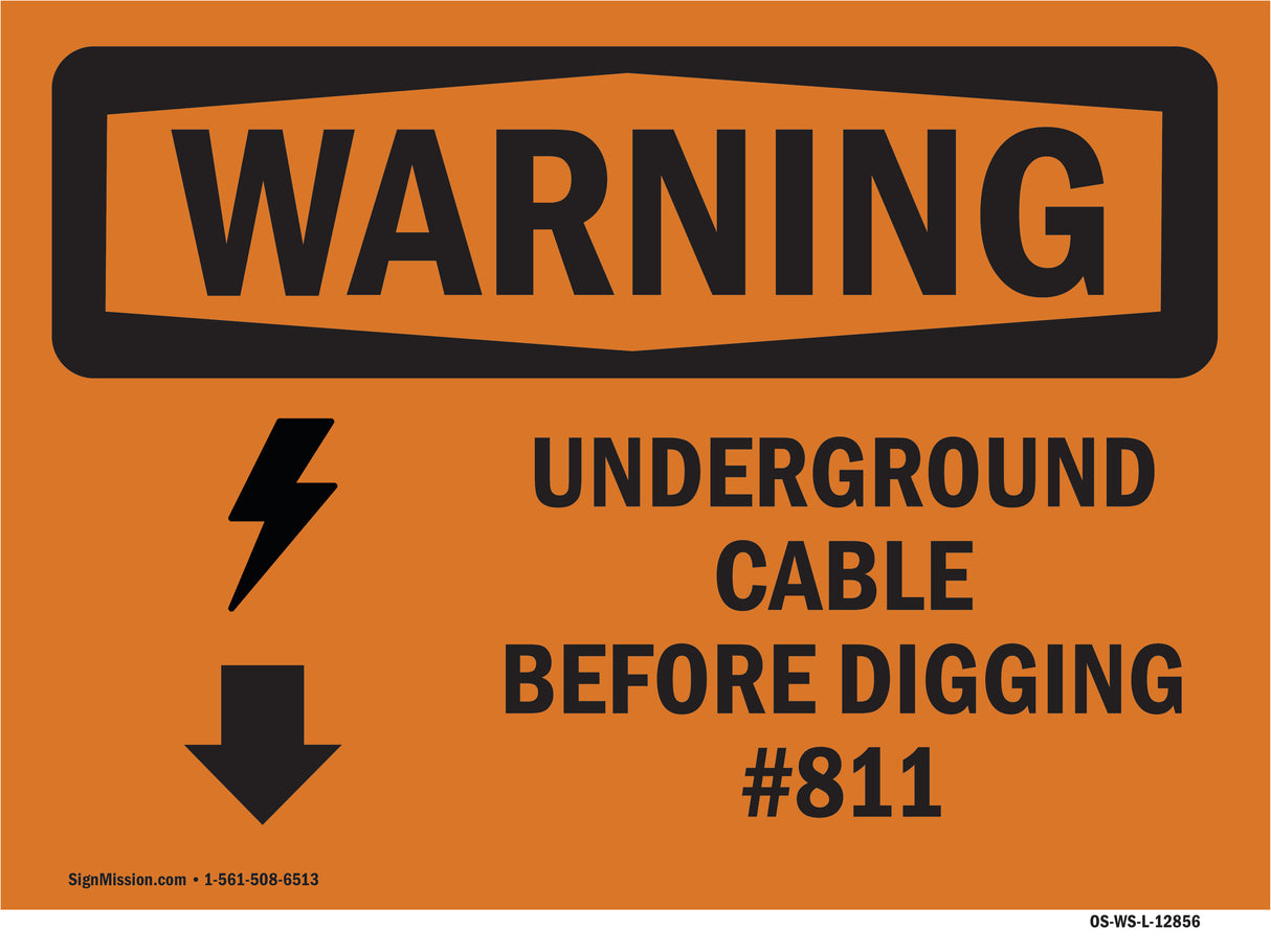Underground Cable Call #811 Bilingual