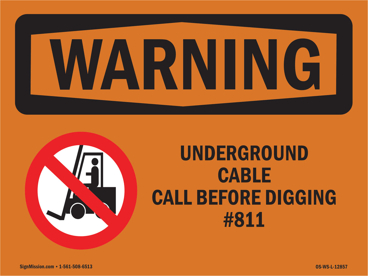 Underground Cable Call #811 Bilingual