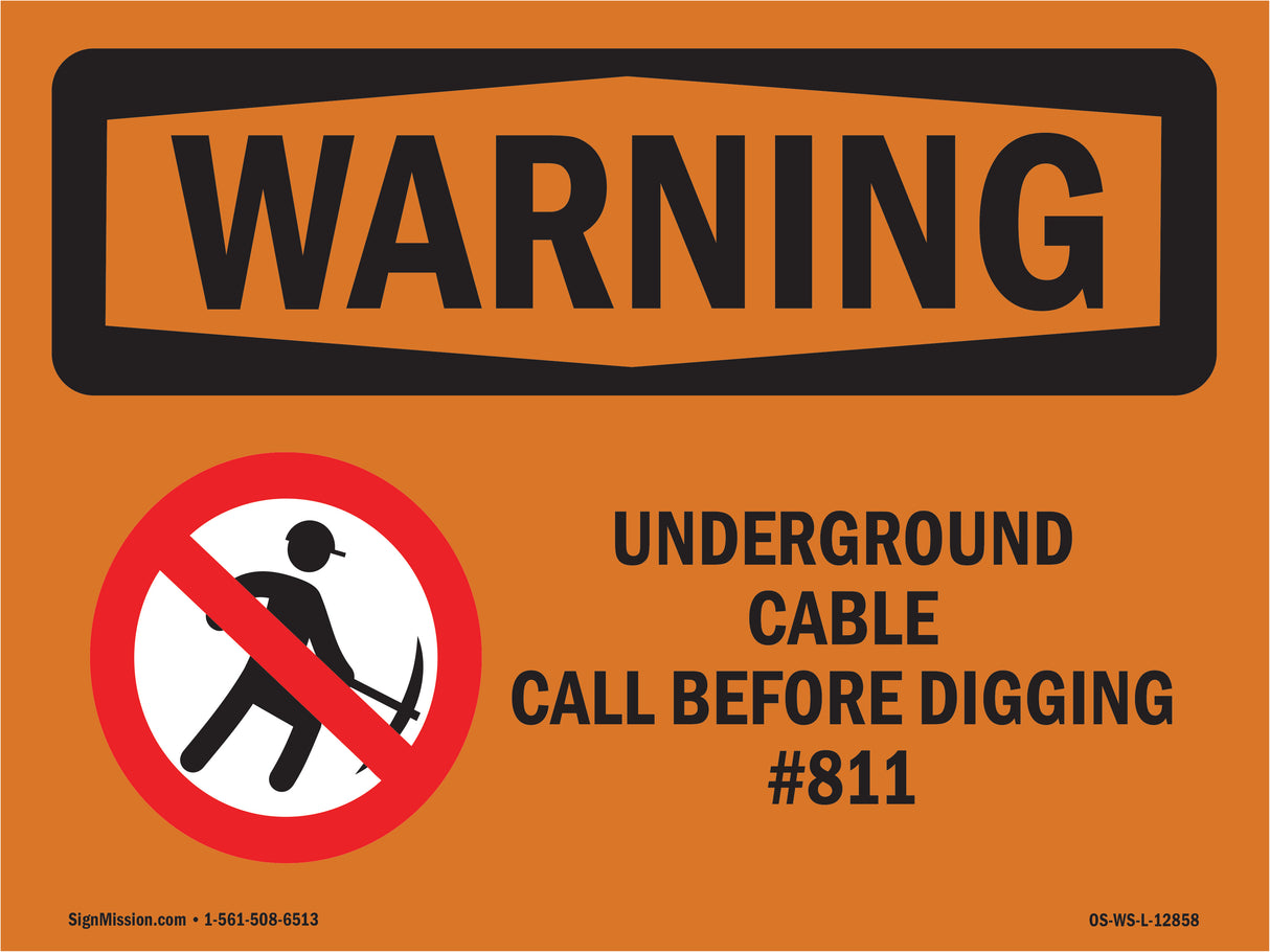 Underground Cable Call #811 Bilingual