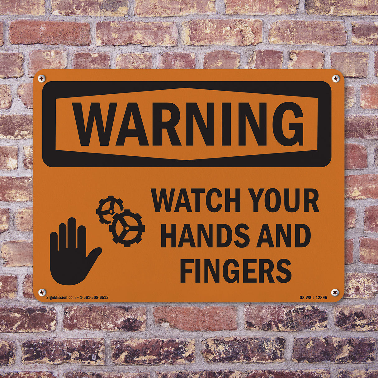 Watch Your Hands And Fingers Bilingual