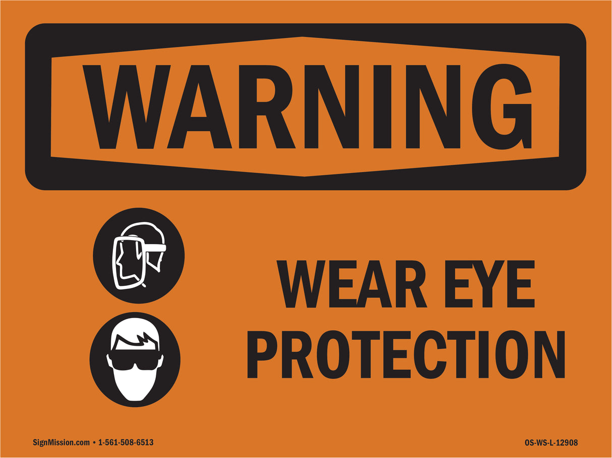 Wear Eye Protection