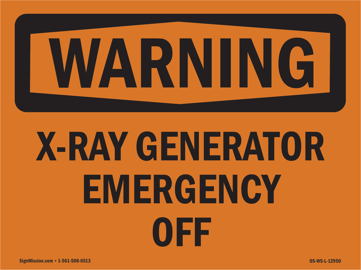 X-Ray Generator Emergency Off