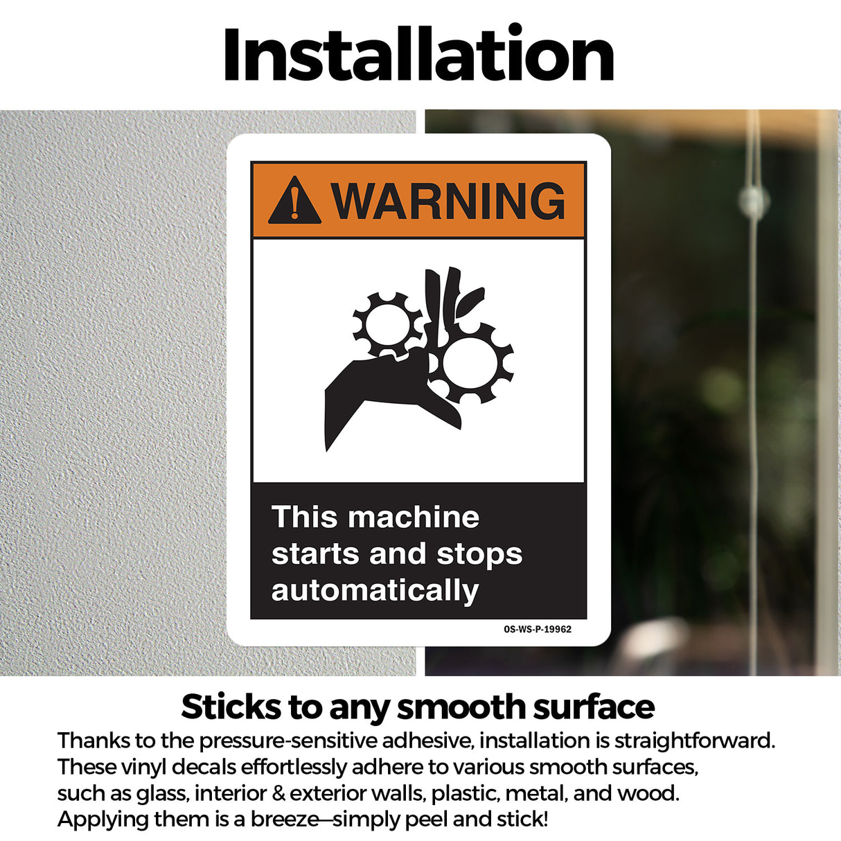 This Machine Starts And Stops Automatically