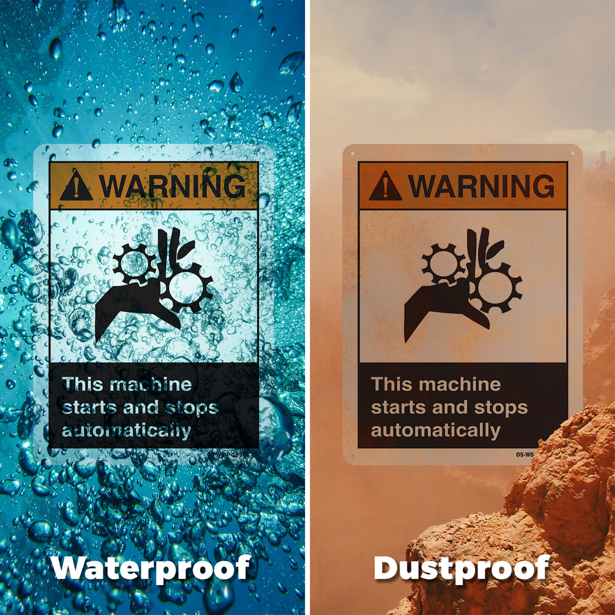 This Machine Starts And Stops Automatically