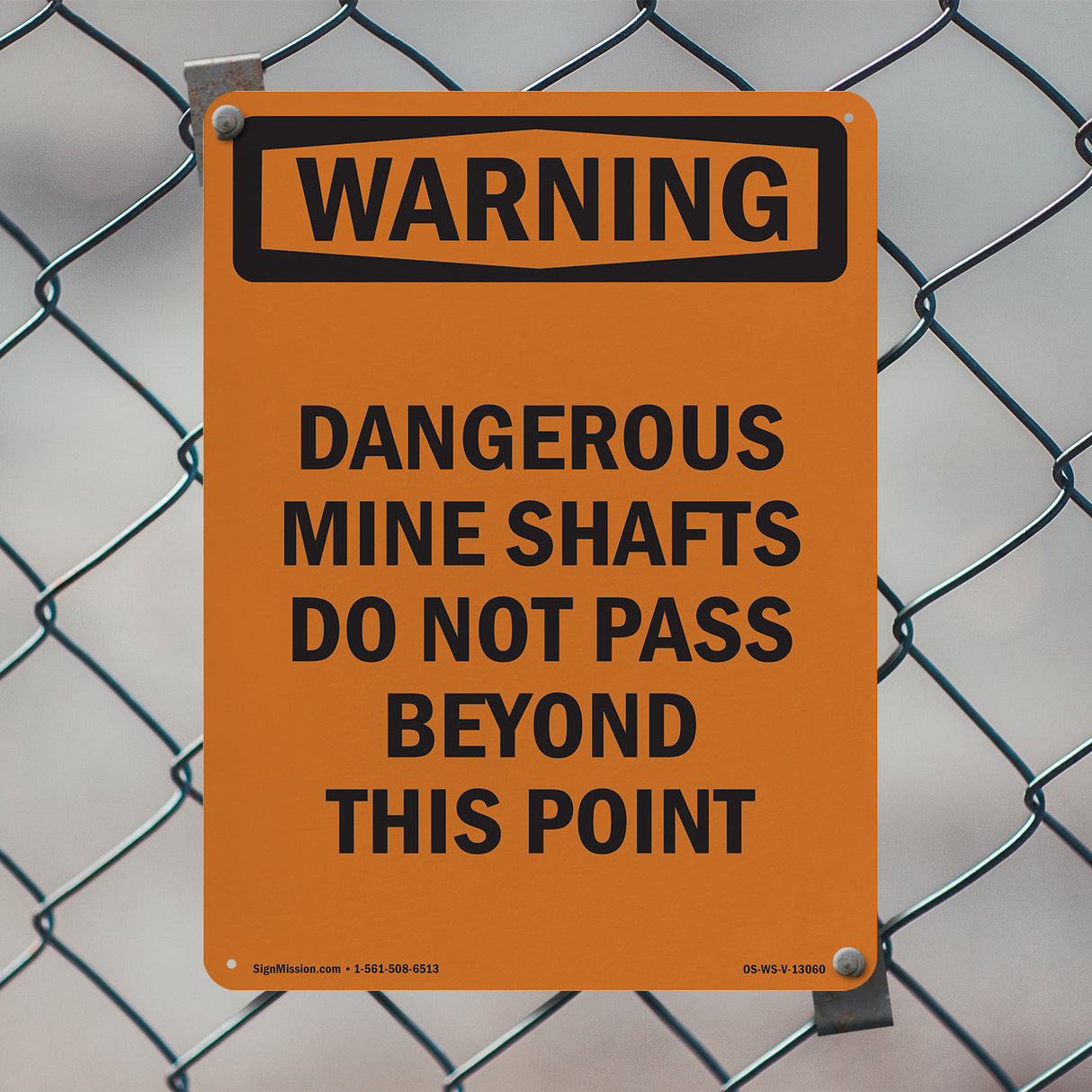 Dangerous Mine Shafts Do Not Pass Beyond