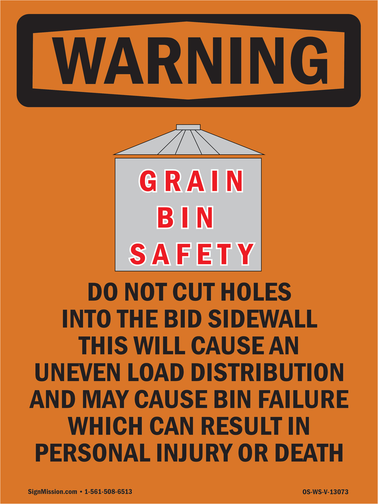 Grain Bin Silo Safety