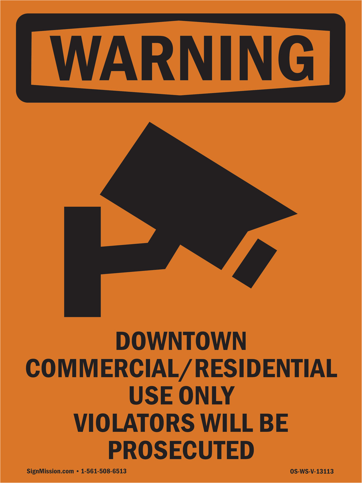 Downtown CommercialResidential With Symbol