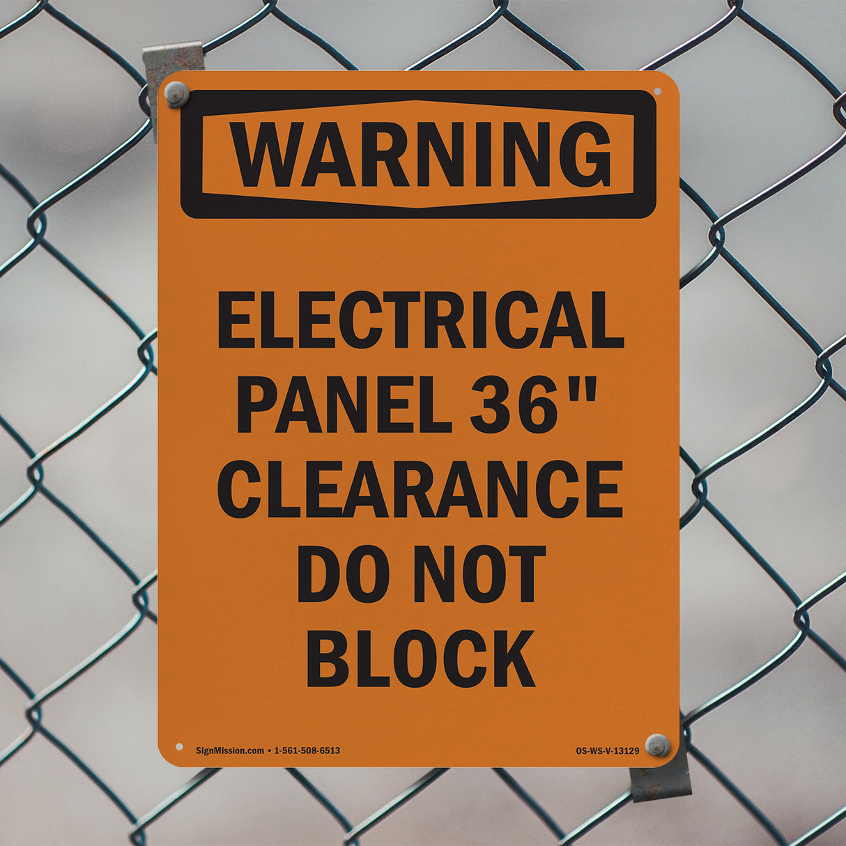 Electrical Panel 36 Clearance Do Not Block