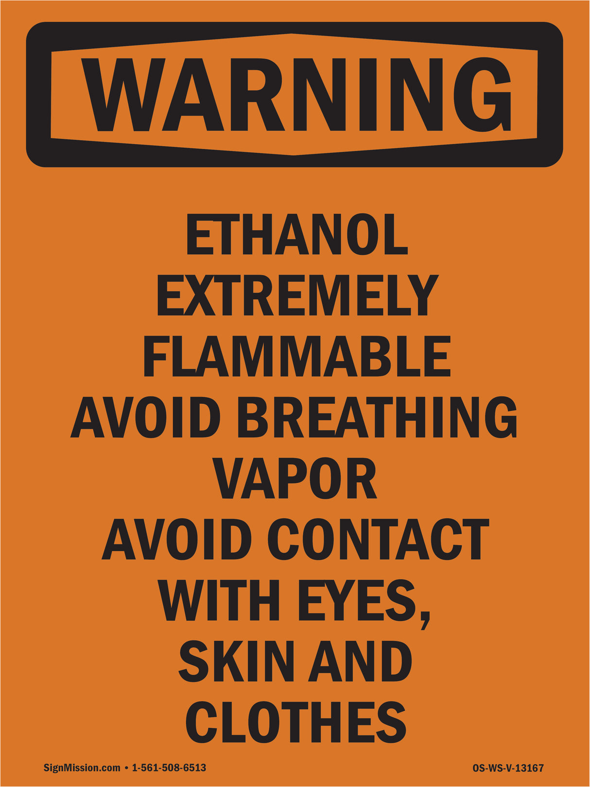 Ethanol Extremely Flammable Avoid Breathing