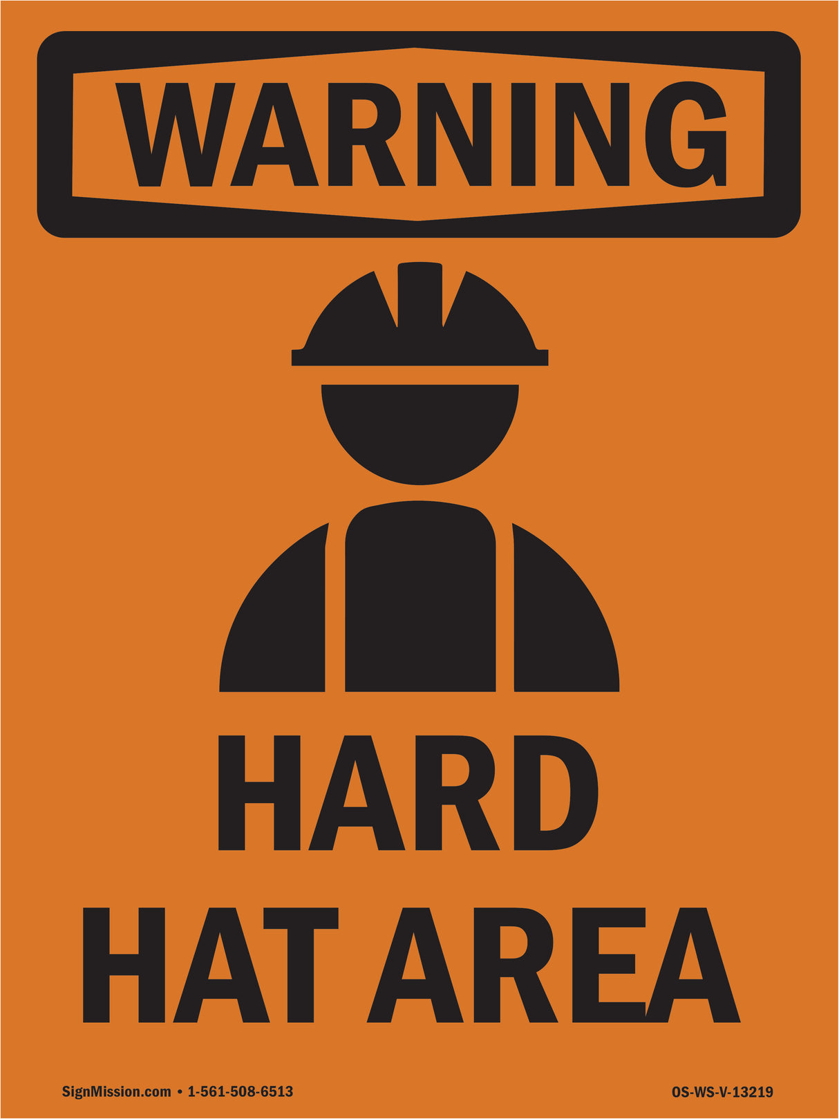 Hard Hat Area Bilingual