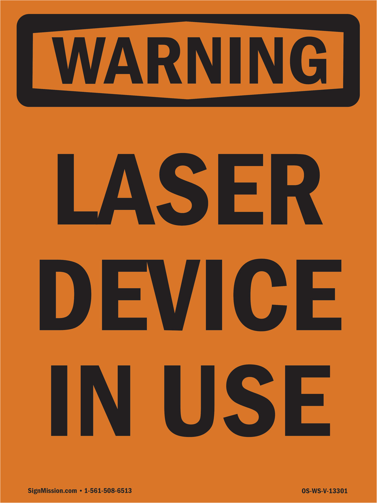 Laser Device In Use