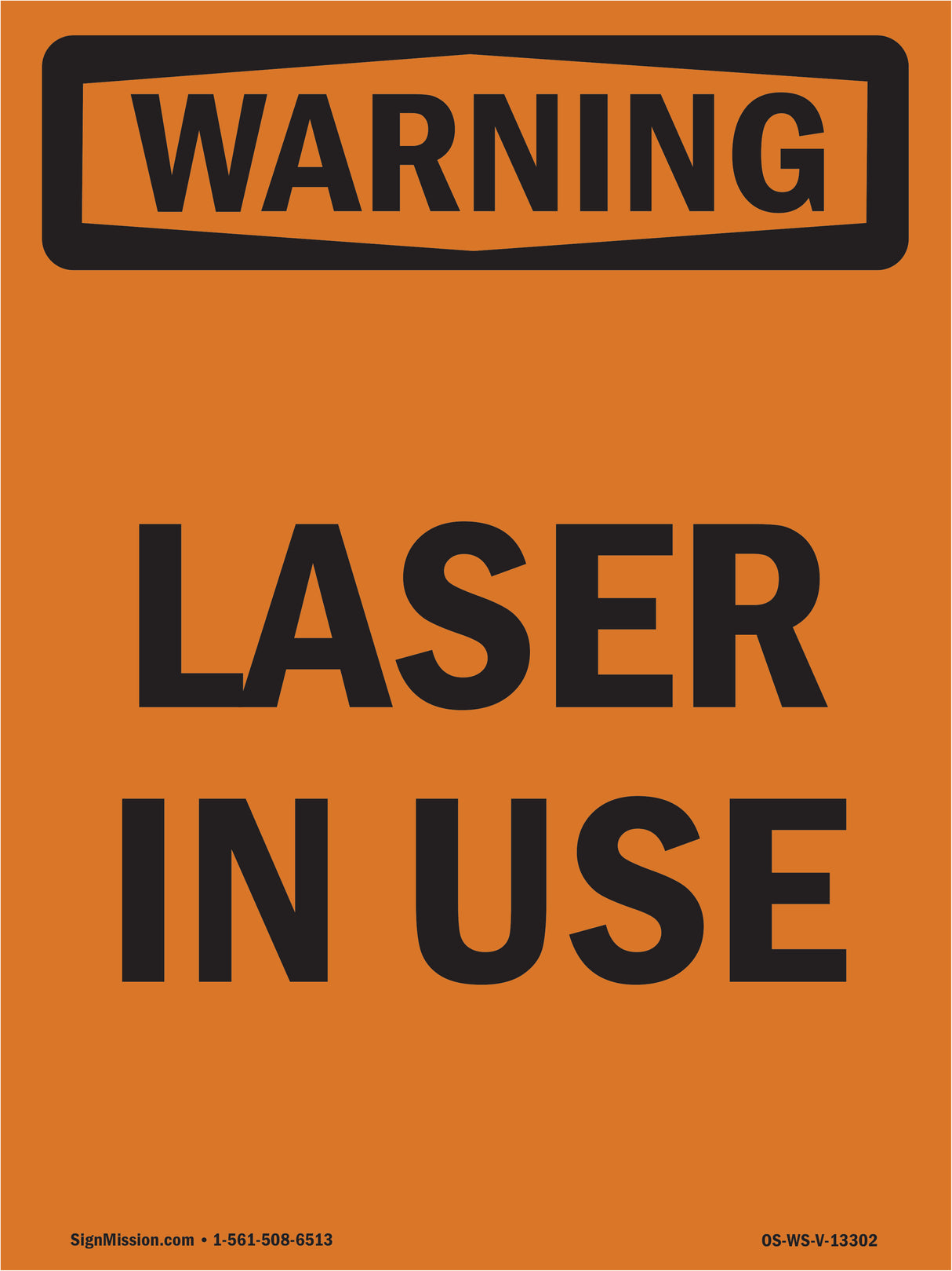 Laser In Use