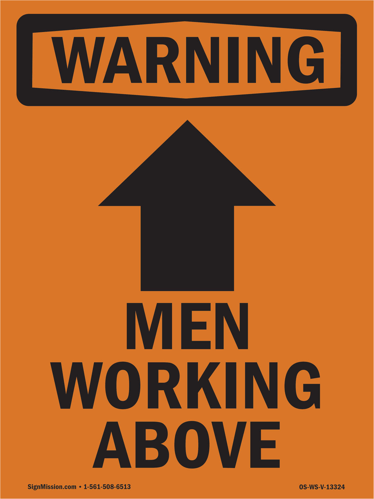 Men Working Above Bilingual