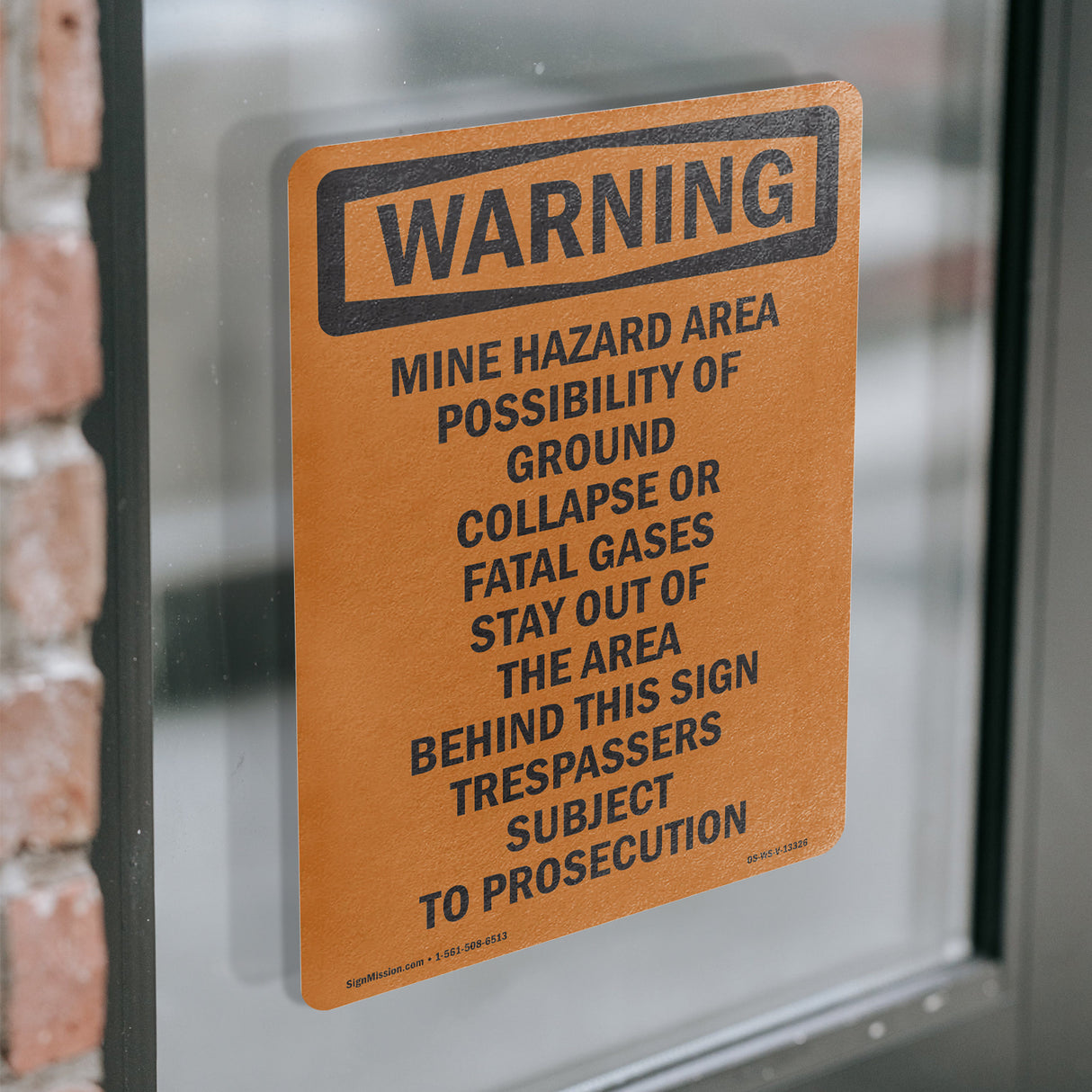 Mine Hazard Area Possibility Of Ground Collapse