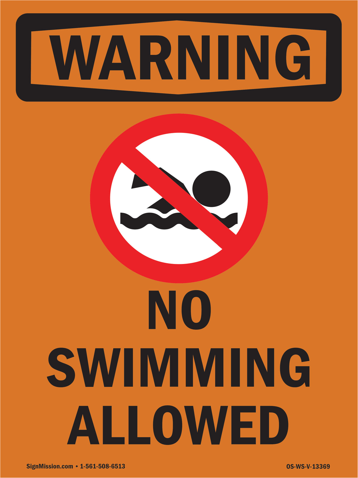 No Swimming Allowed
