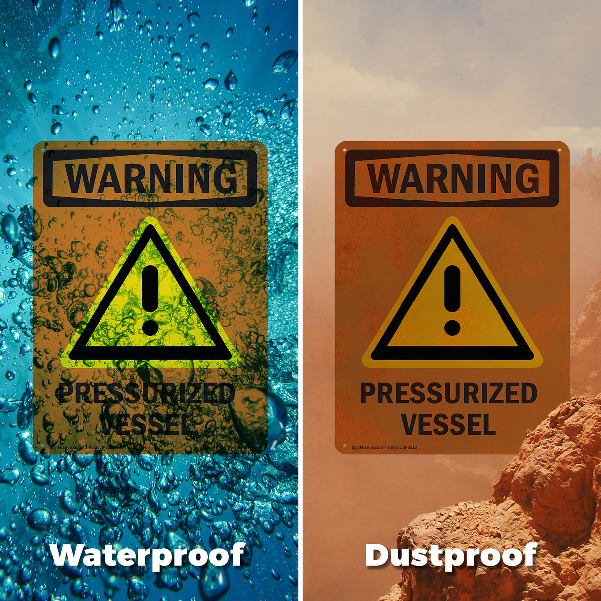 Pressurized Vessel With Symbol