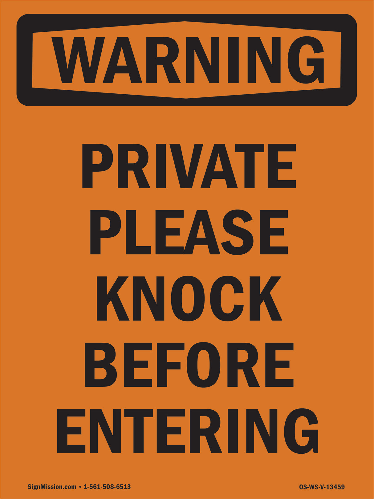 Private Please Knock Before Entering
