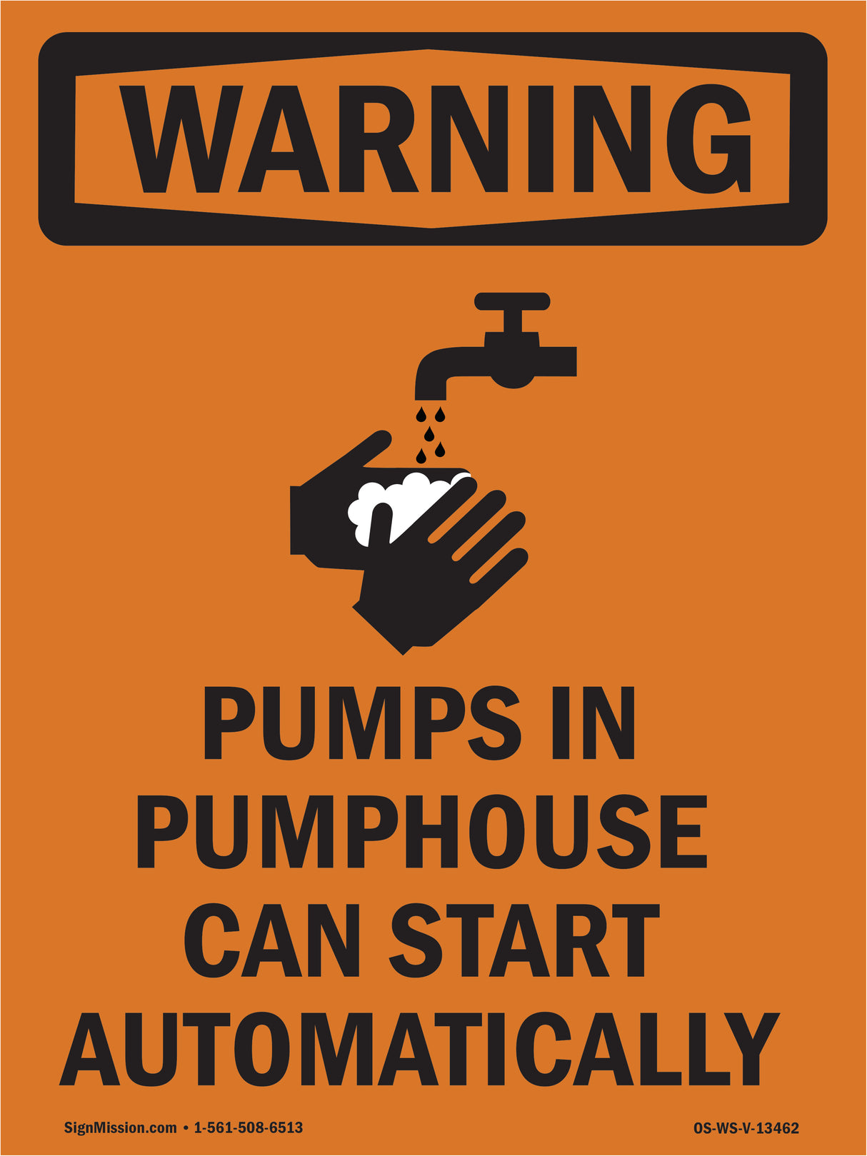 Pumps In Pumphouse Can Start With Symbol