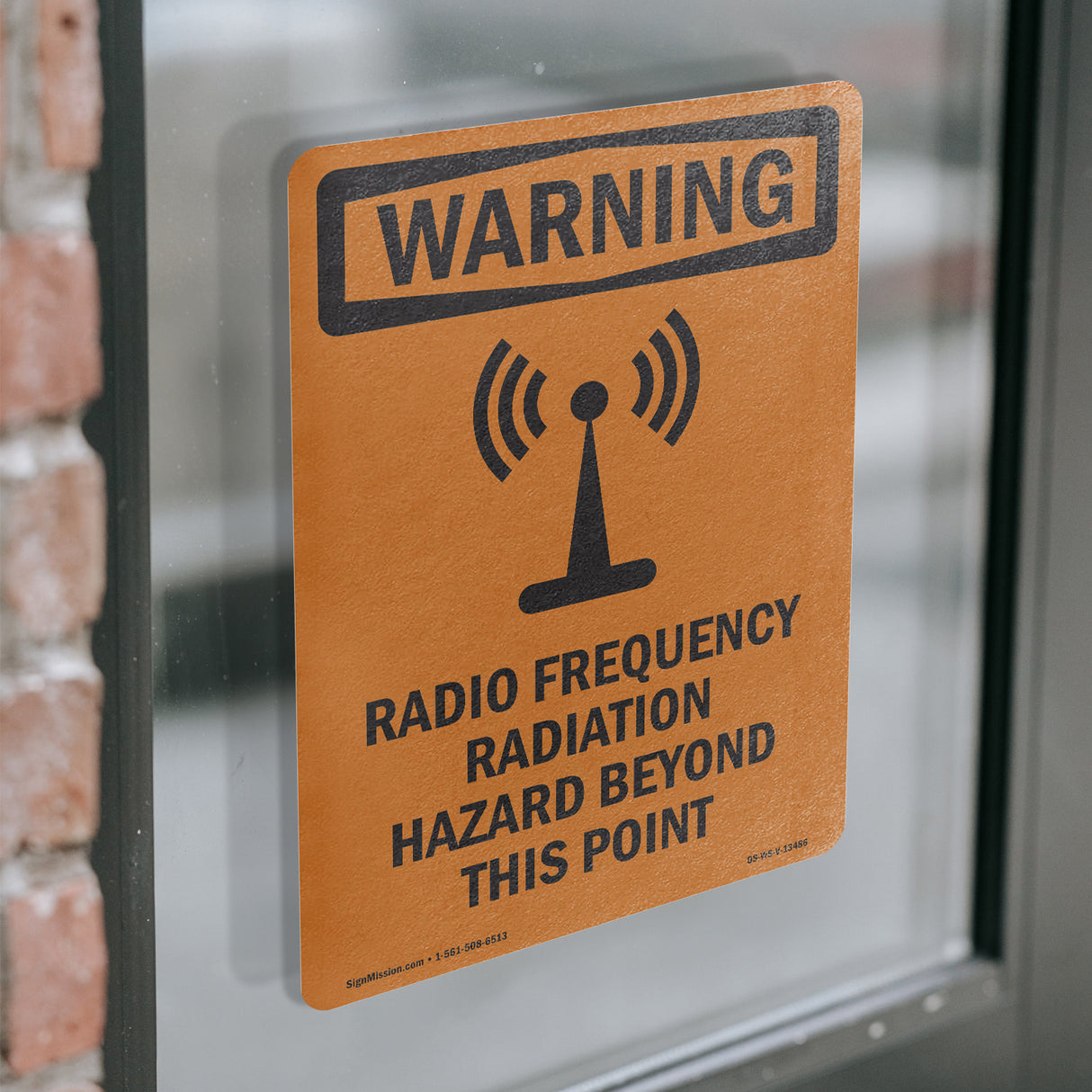 Radio Frequency Radiation Hazard Area